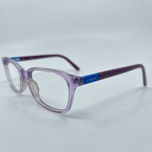 Vogue Eyeglasses Frames Womens Clear Purple Blue H7062‎